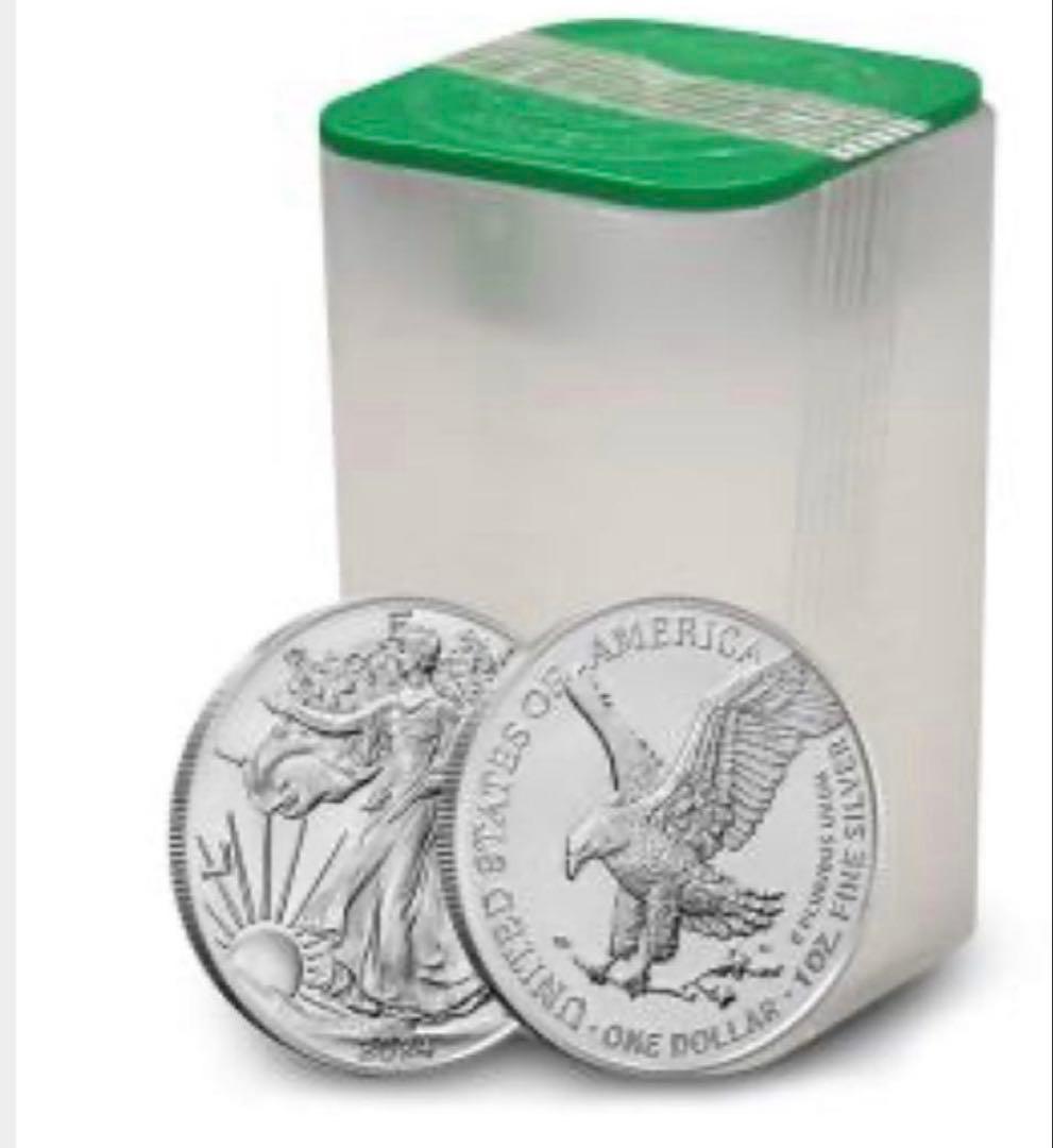 アメリカ 「イーグル・ウオーキング リバティ」純銀 1オンス銀貨【20枚】