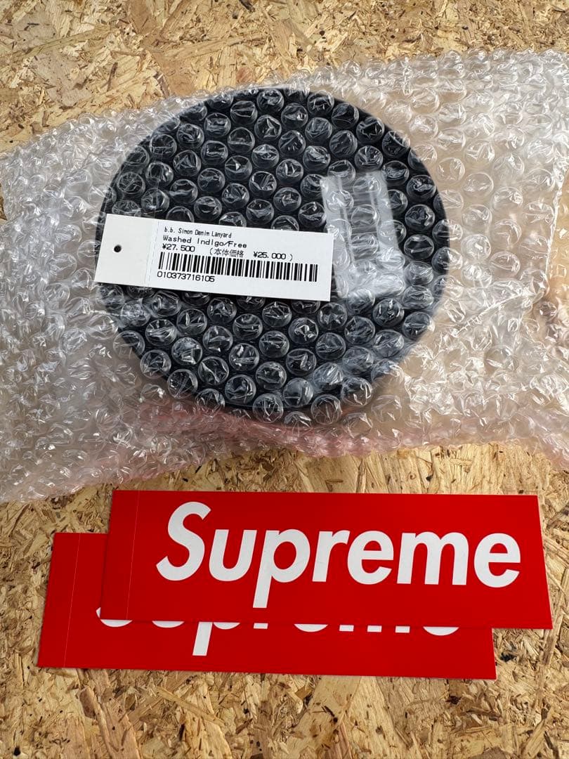 supreme bbサイモン　b.b. Simon Denim Lanyard