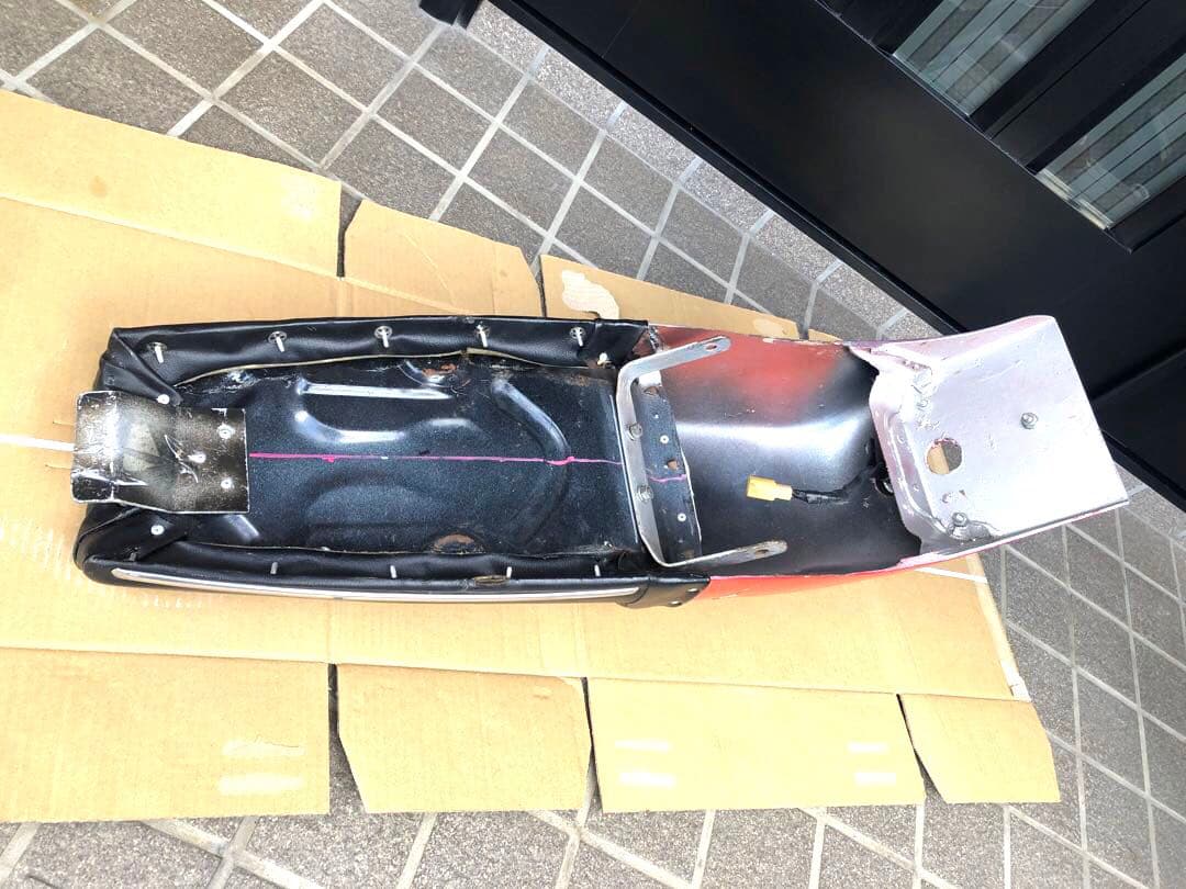 汎用 シングルシート カフェレーサー 旧車 カウル フェンダー テール シート