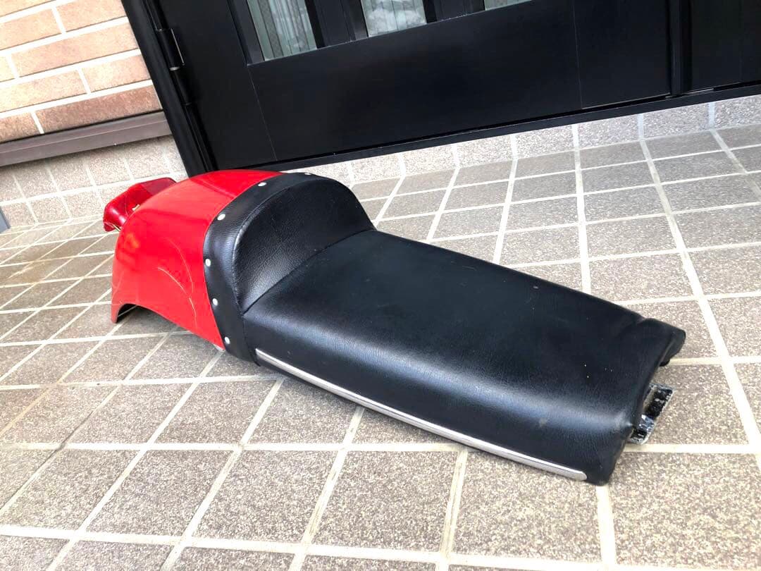 汎用 シングルシート カフェレーサー 旧車 カウル フェンダー テール シート