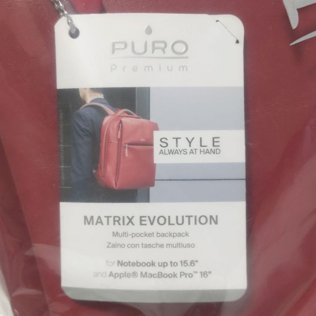 新品 リュック PC／PURO MATRIX 完売品 ビジネス 就職 学生 赤