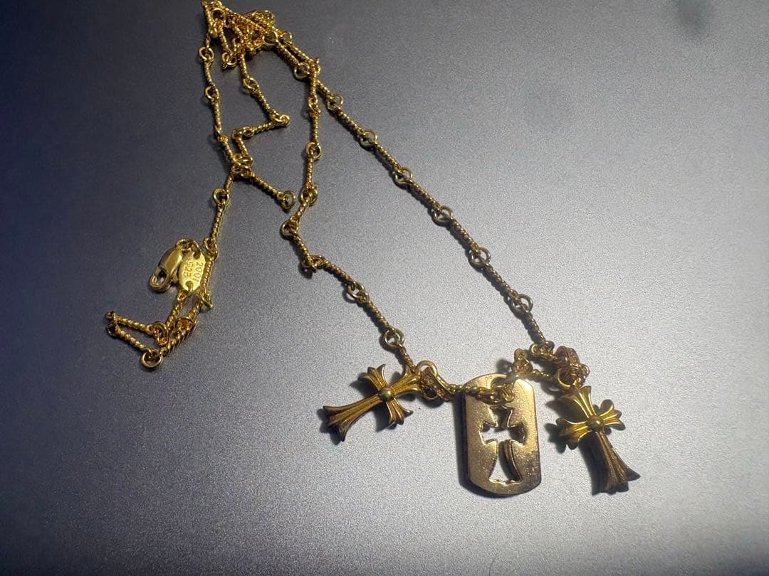 ベビーファット クロス ネックレス