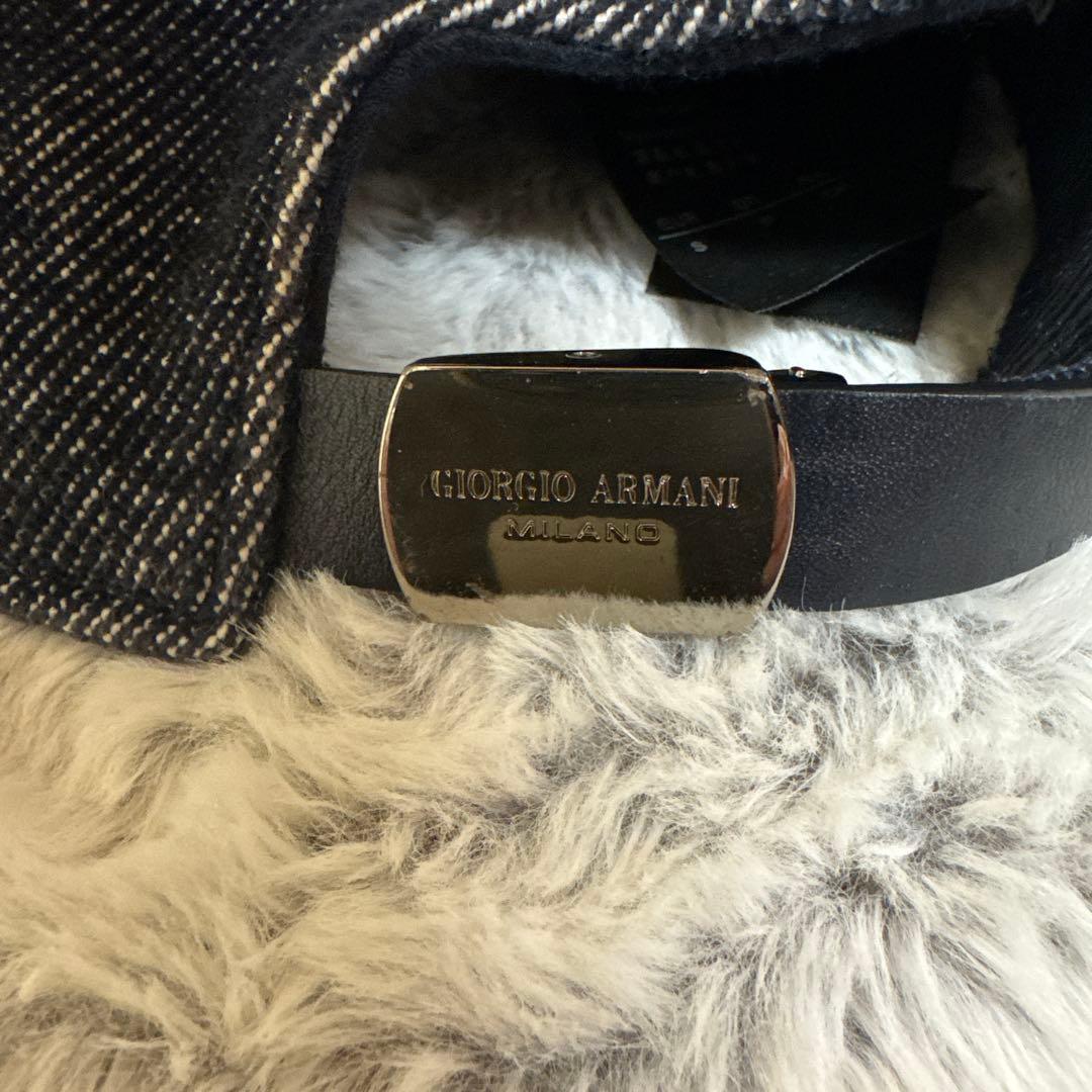 デニム風ロゴ刺繍キャップ