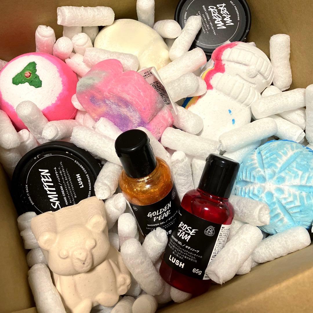 限定‼️ LUSH クリスマス バスボム 10点セット ギフトセット 数量限定