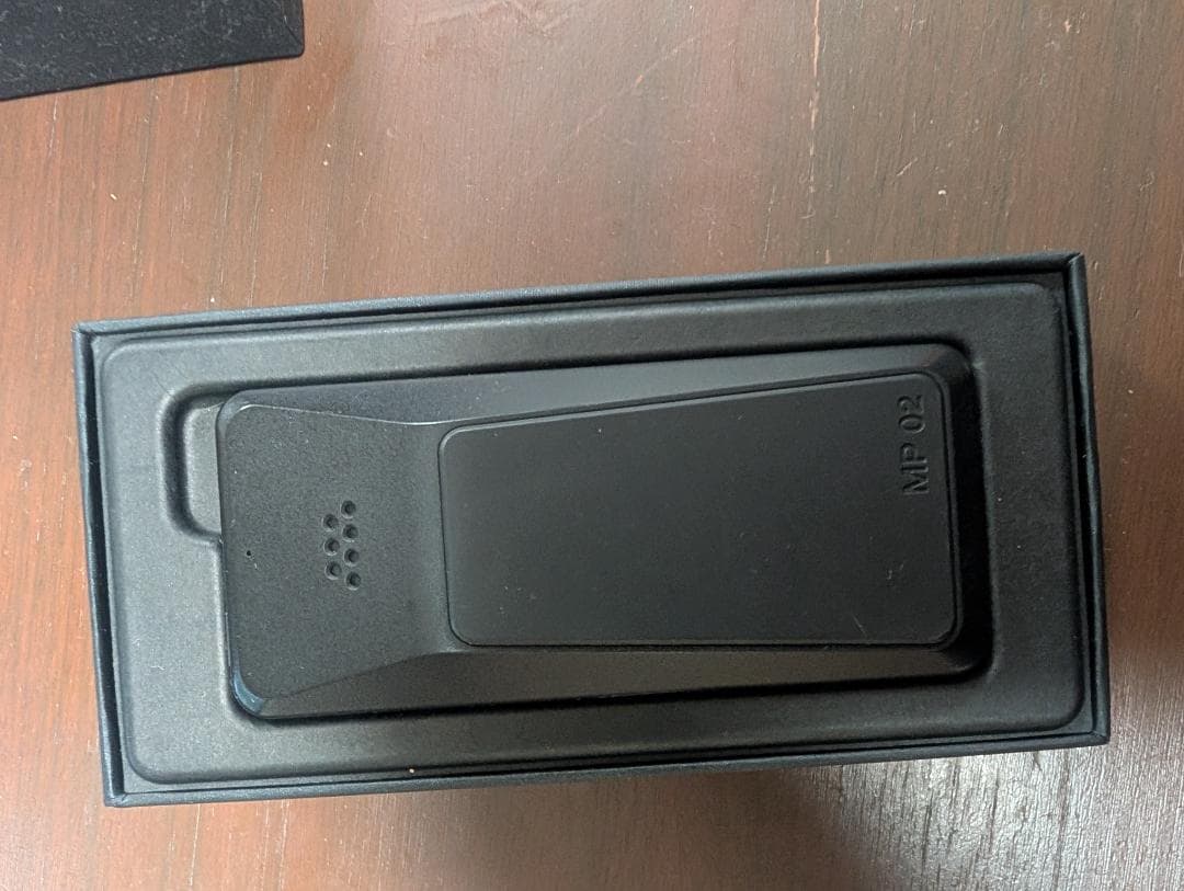 Punkt. MP02 ブラック（デジタルデトックス）