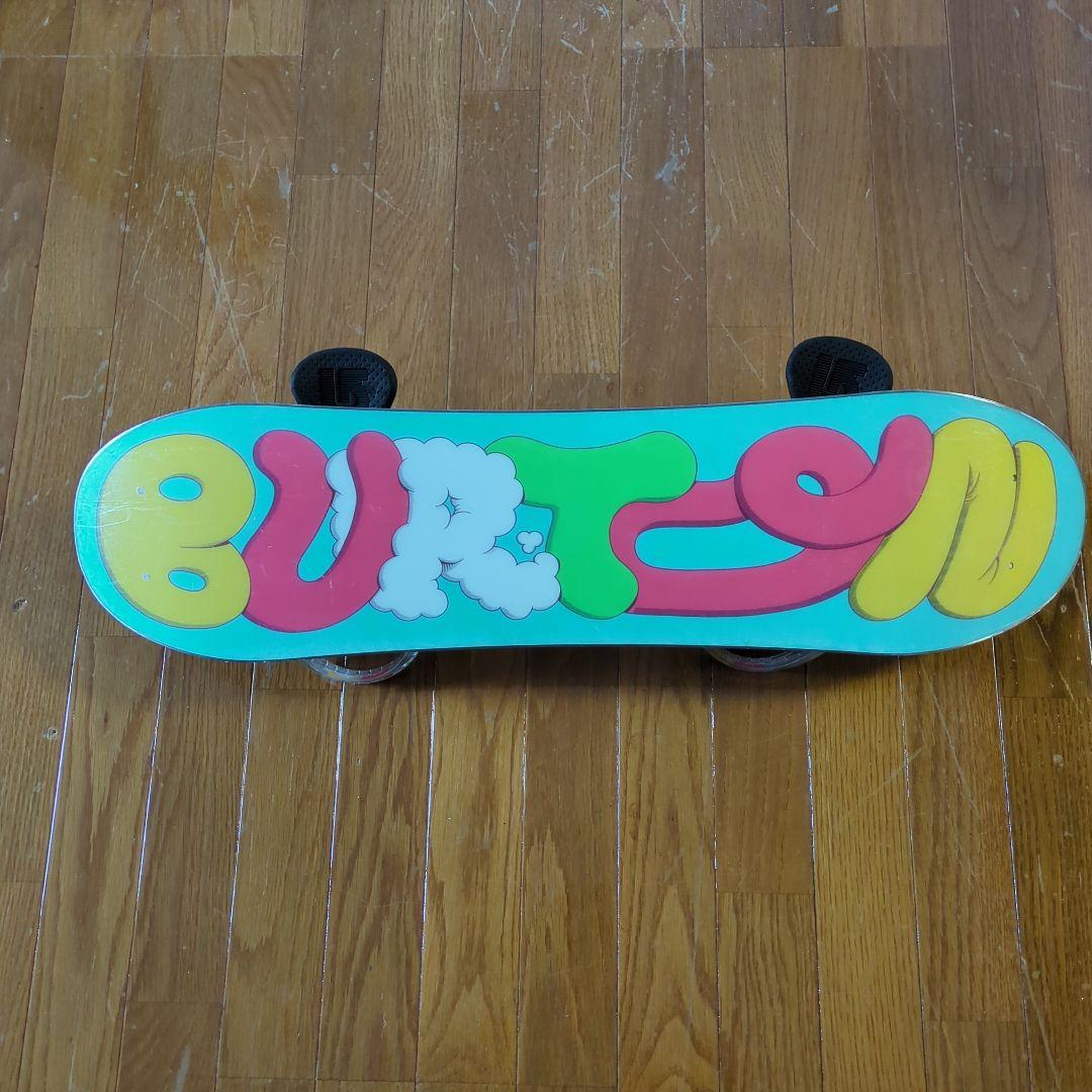 Burton スノーボード ビンディング付きキッツ８０センチ