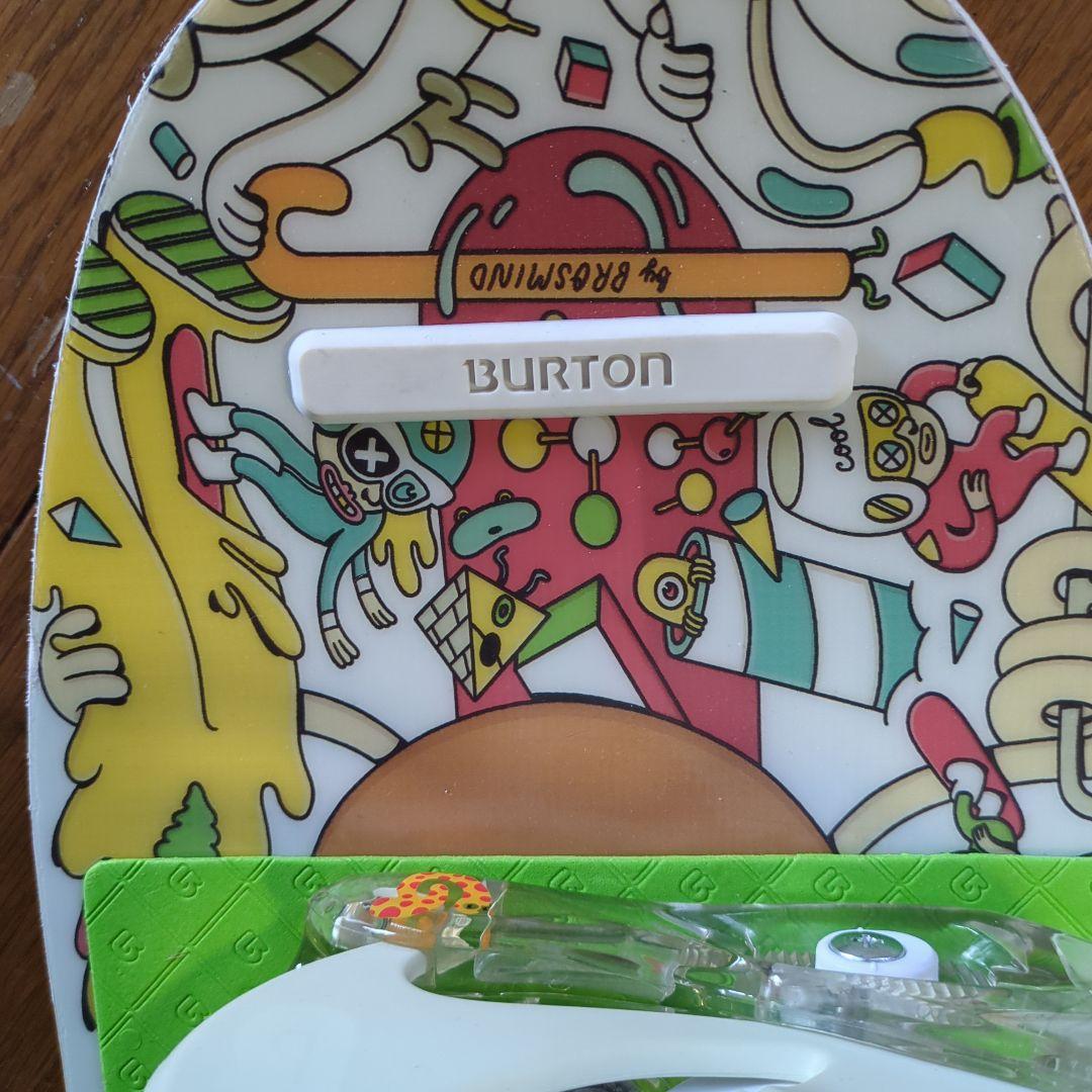 Burton スノーボード ビンディング付きキッツ８０センチ