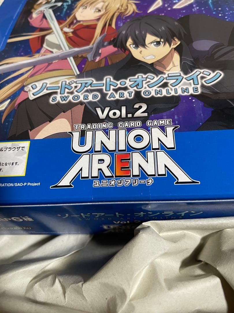 ユニオンアリーナ ソードアートオンライン Vol.2 BOX 未開封 SAO2