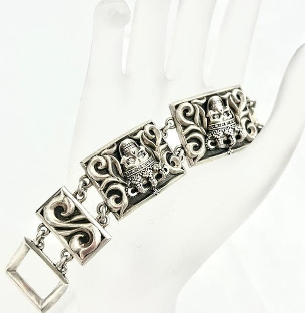 Justin Davis ジャスティンデイビス スカル ブレスレットSBJ500