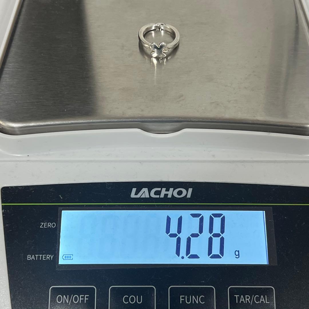 シャネル CHANEL クローバー リング 10号 SV925 ヴィンテージ