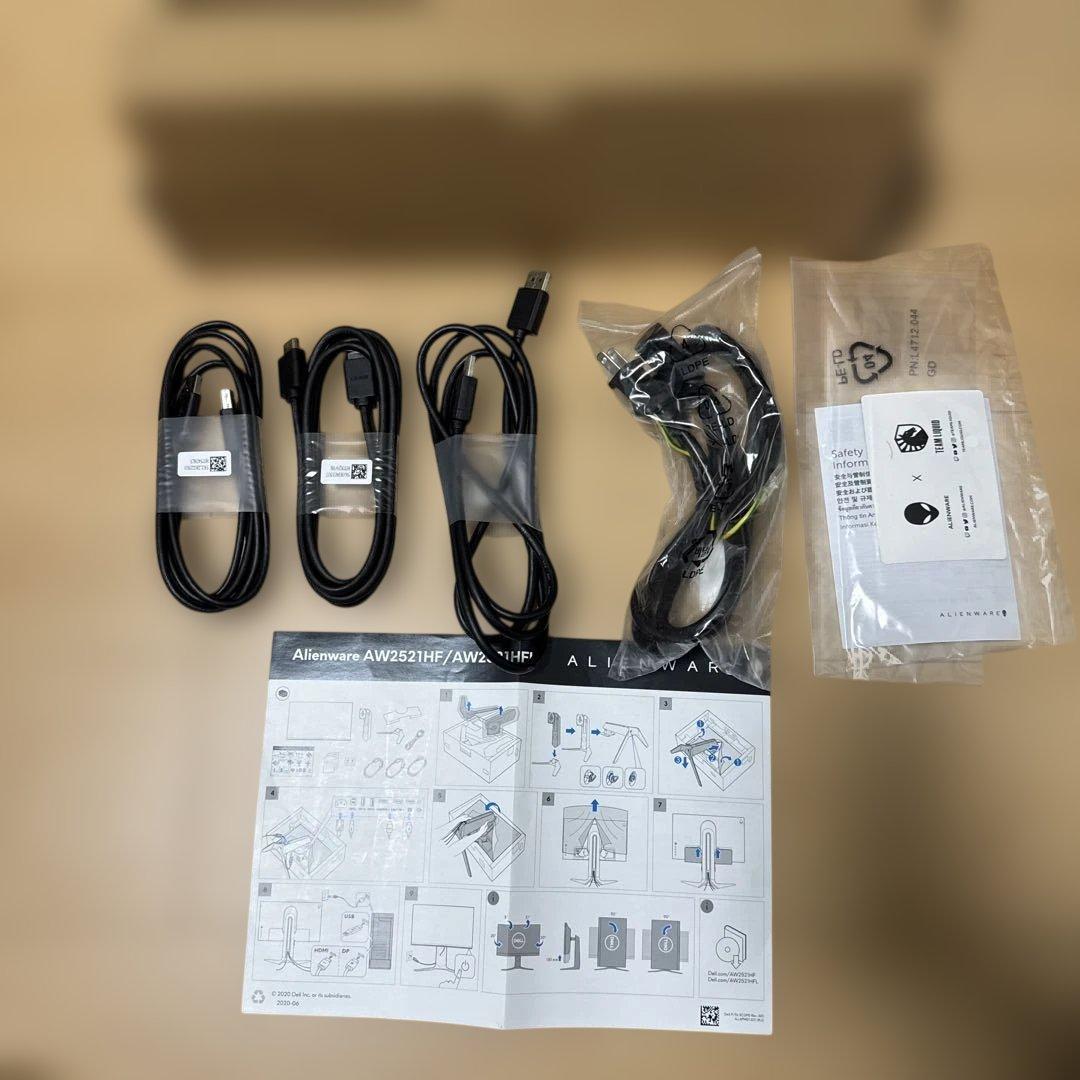 ALIENWARE AW2521HF ゲーミングモニター ブラック