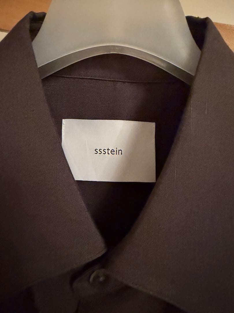 トップス 25AW ssstein OVERSIZED DOWN PAT SHIRT