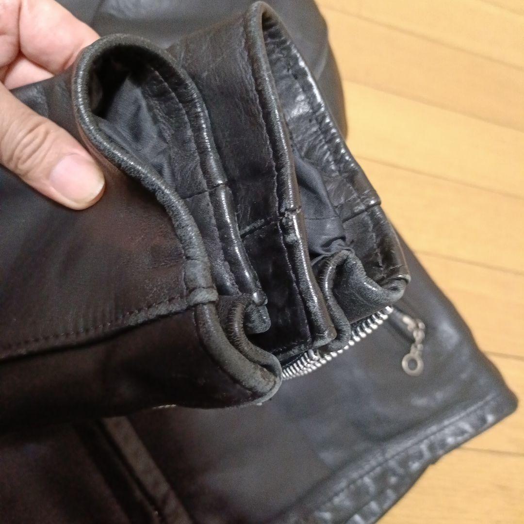 ショット Schott シングルライダース 641 サイズ36　ブラック