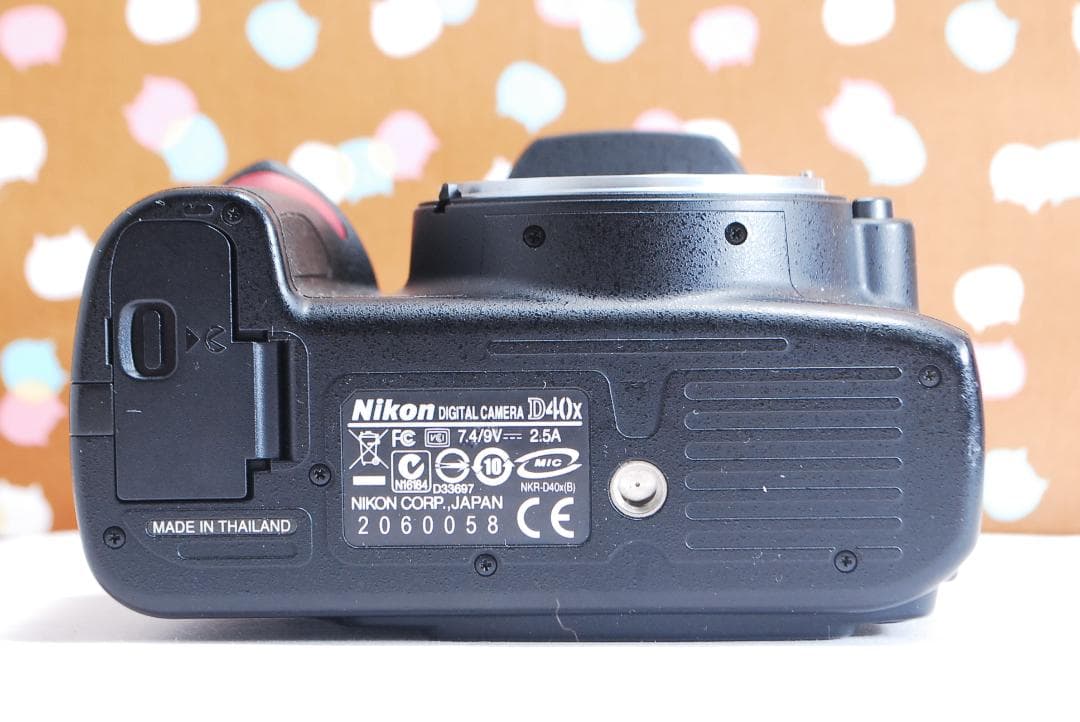 ✨スマホ転送可能✨ショット数6262回✨Nikon D40x レンズセット