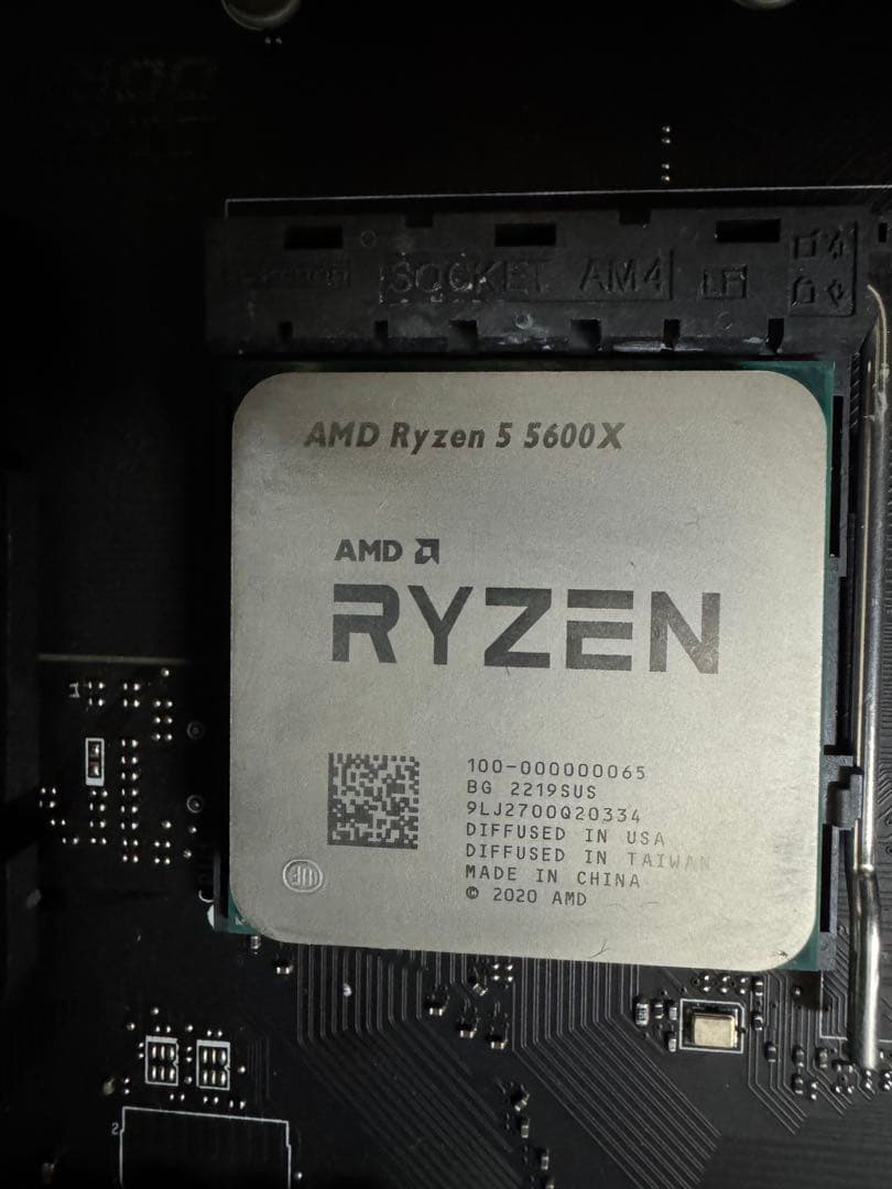 b550 gamingplus とryzen5 5600x