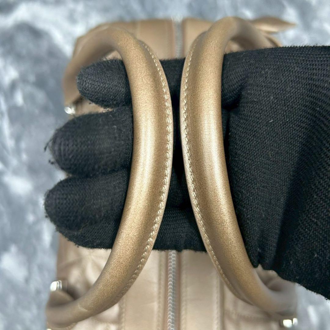 未使用級✨ AKRIS アクリス キルティング ボストンバッグ