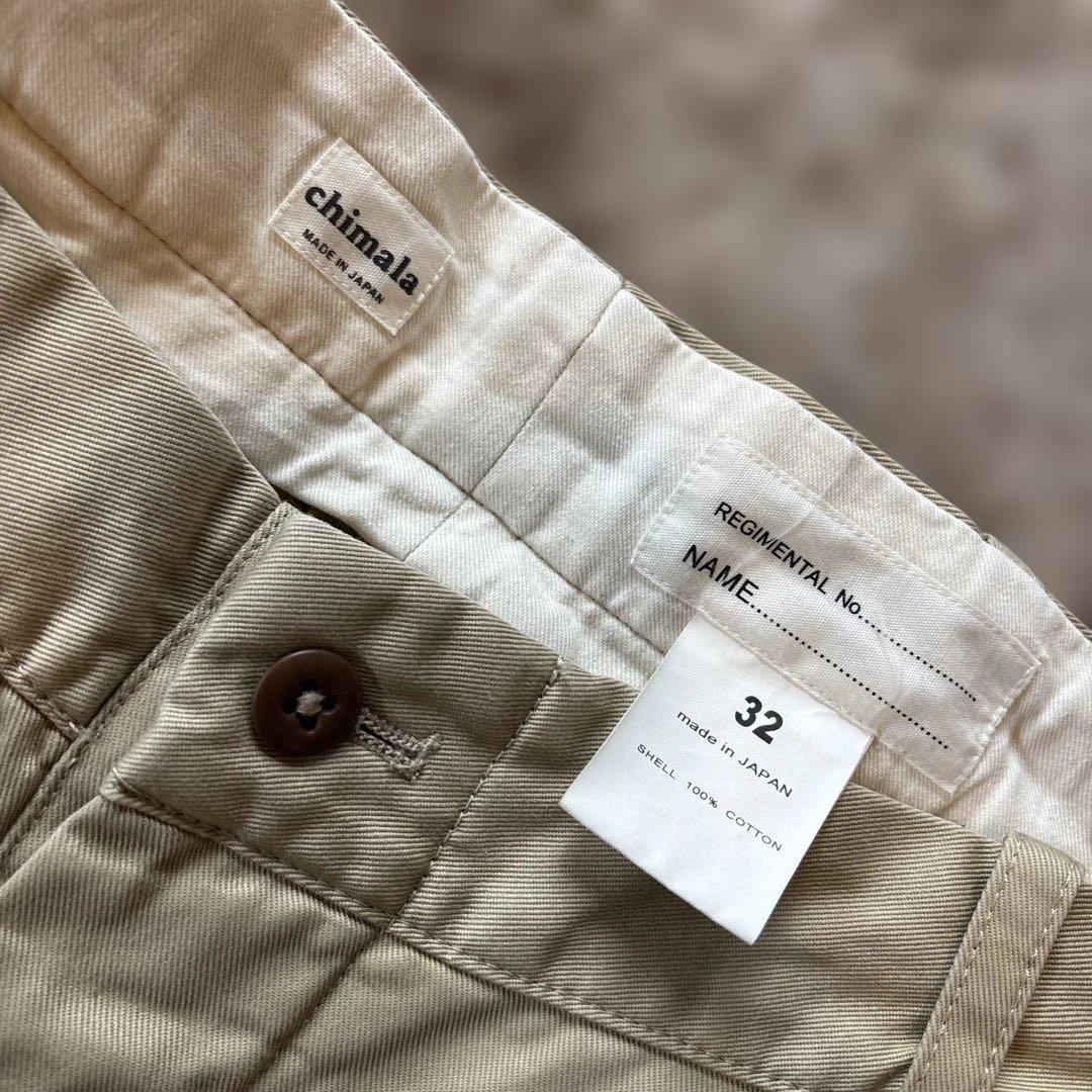 [chimalala] PLEASE限定チノパン 32