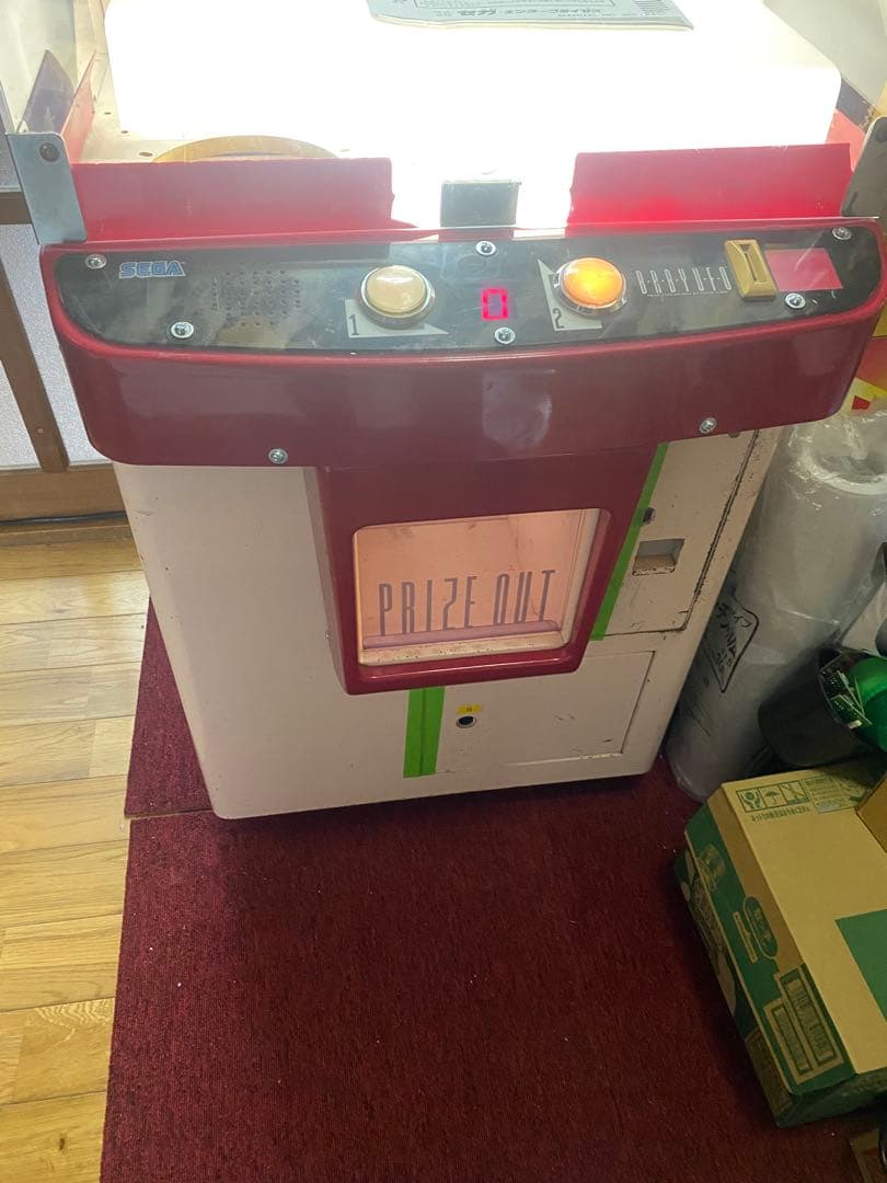 発送可能 SEGA セガ ベビーUFO 小型UFOキャッチャー⑤現状品