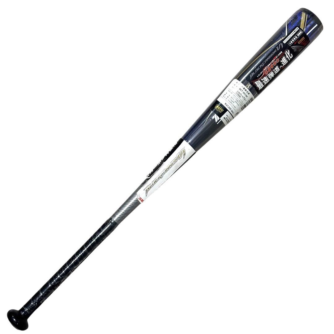 新品 ゼット ZETT ブラックキャノン V1 軟式野球 カーボン バット