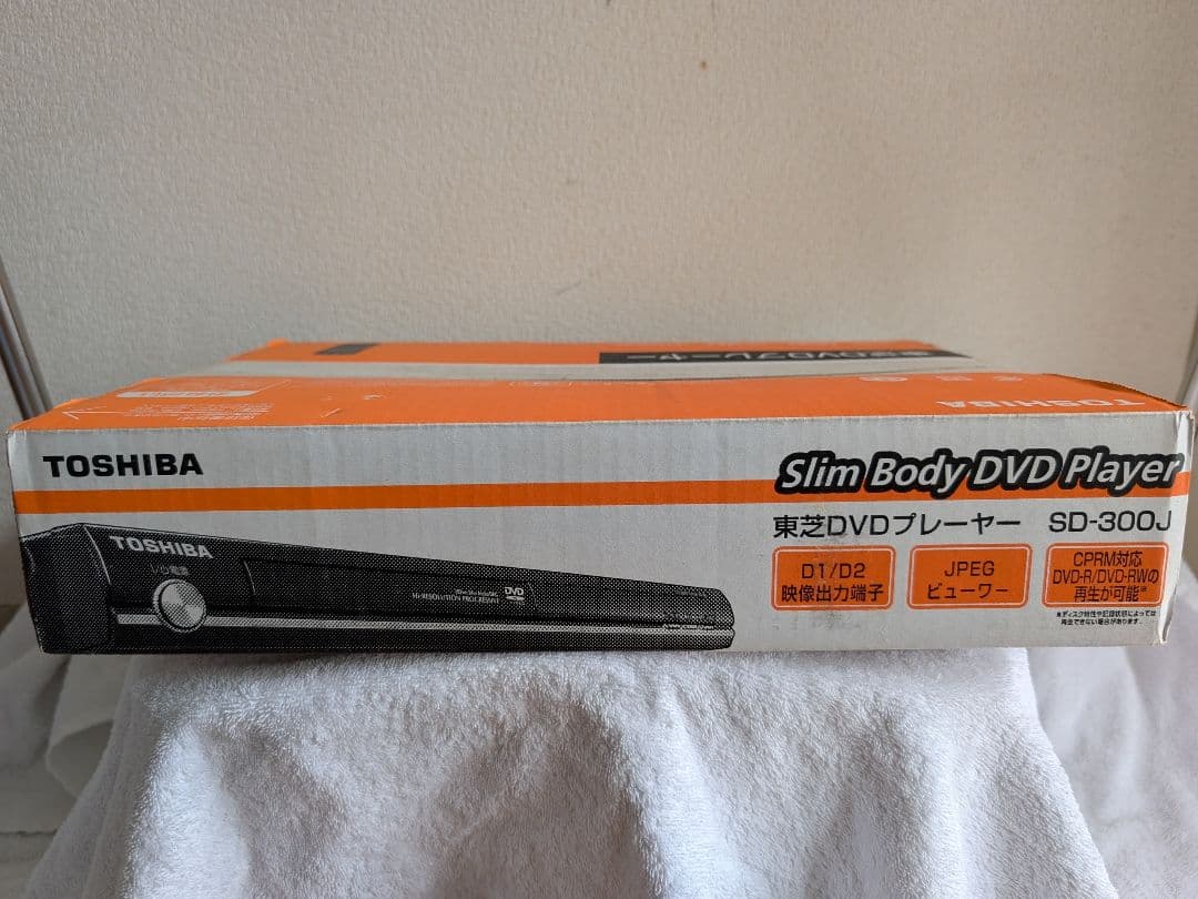 TOSHIBA DVDプレーヤー SD-300J