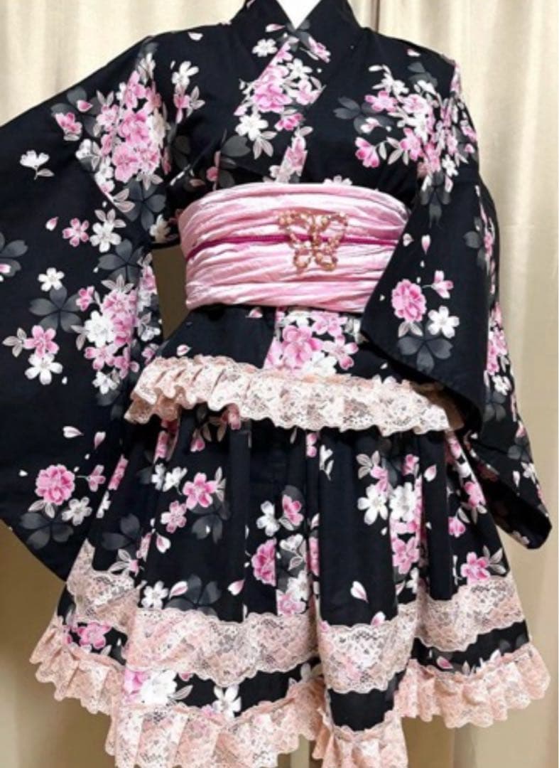 浴衣ドレス リメイク品