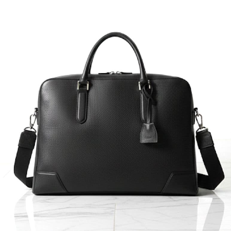 ✨未使用級✨SONNE ゾンネ　2way ビジネスバッグ　本革　ブラック　A4