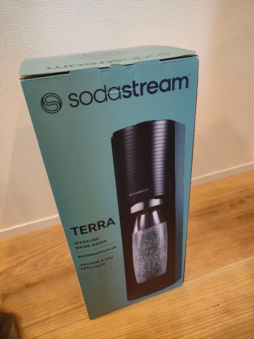 g*i様 【新品】sodastream TERRA 炭酸水メーカー(ガスシリンダ