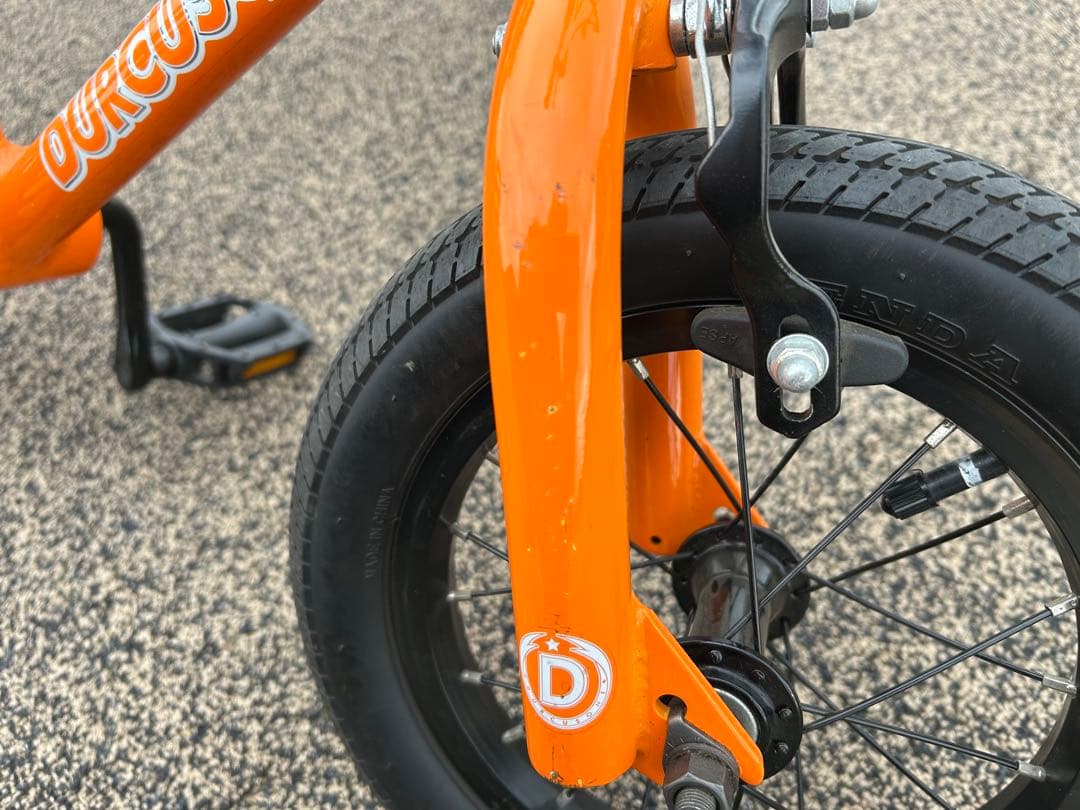 DURCUSONE RECTUS ダーカスワン オレンジ 14インチ子供用自転車