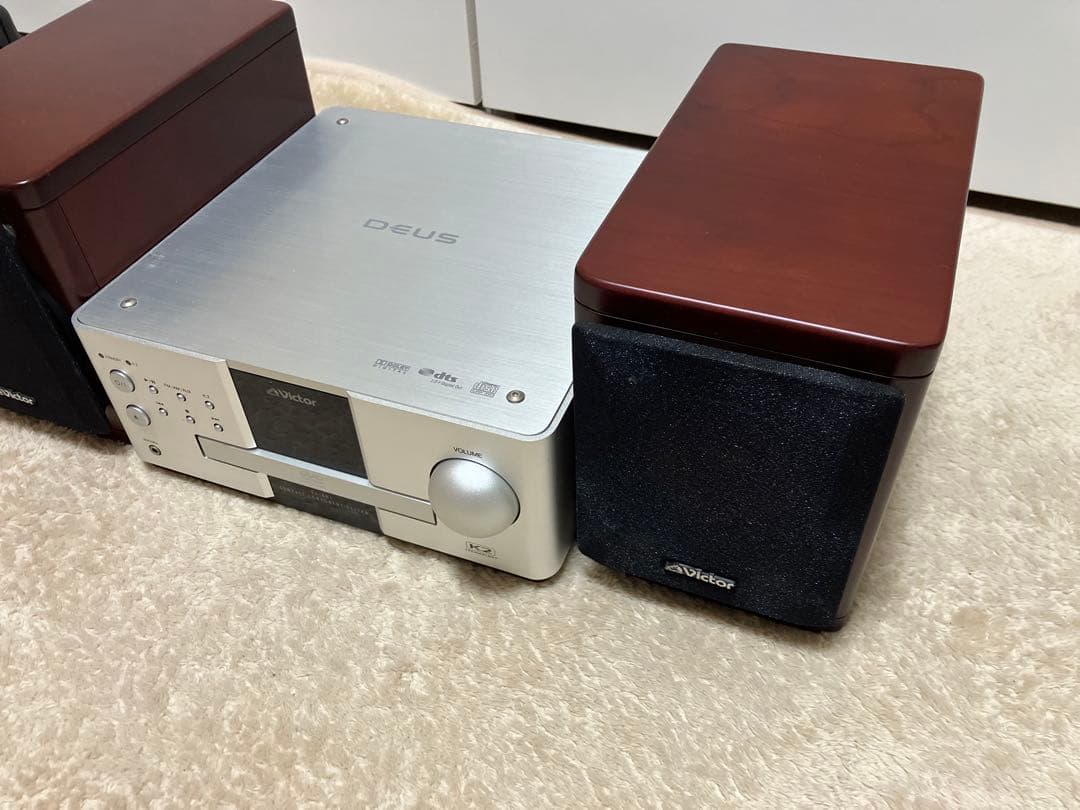 ビクター コンパクトコンポーネントDVDシステム EX-AK1 SP-EXAK1