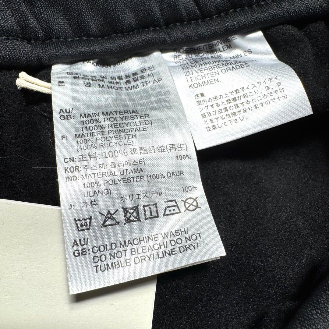 【Ｌサイズ】adidas上下セットアップ　新品　黒金　定価17,600円　裏起毛