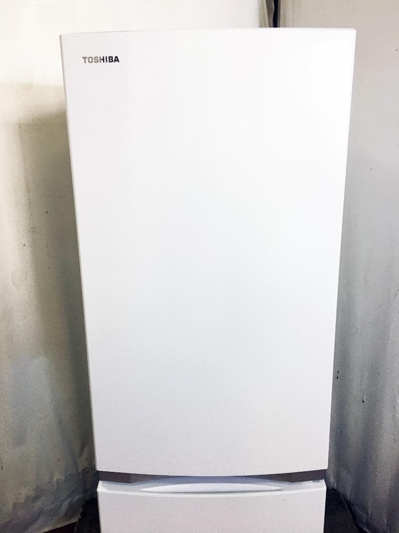 ト★美品中古★東芝 170L 冷蔵庫 【GR-R17BS-W】EOFU