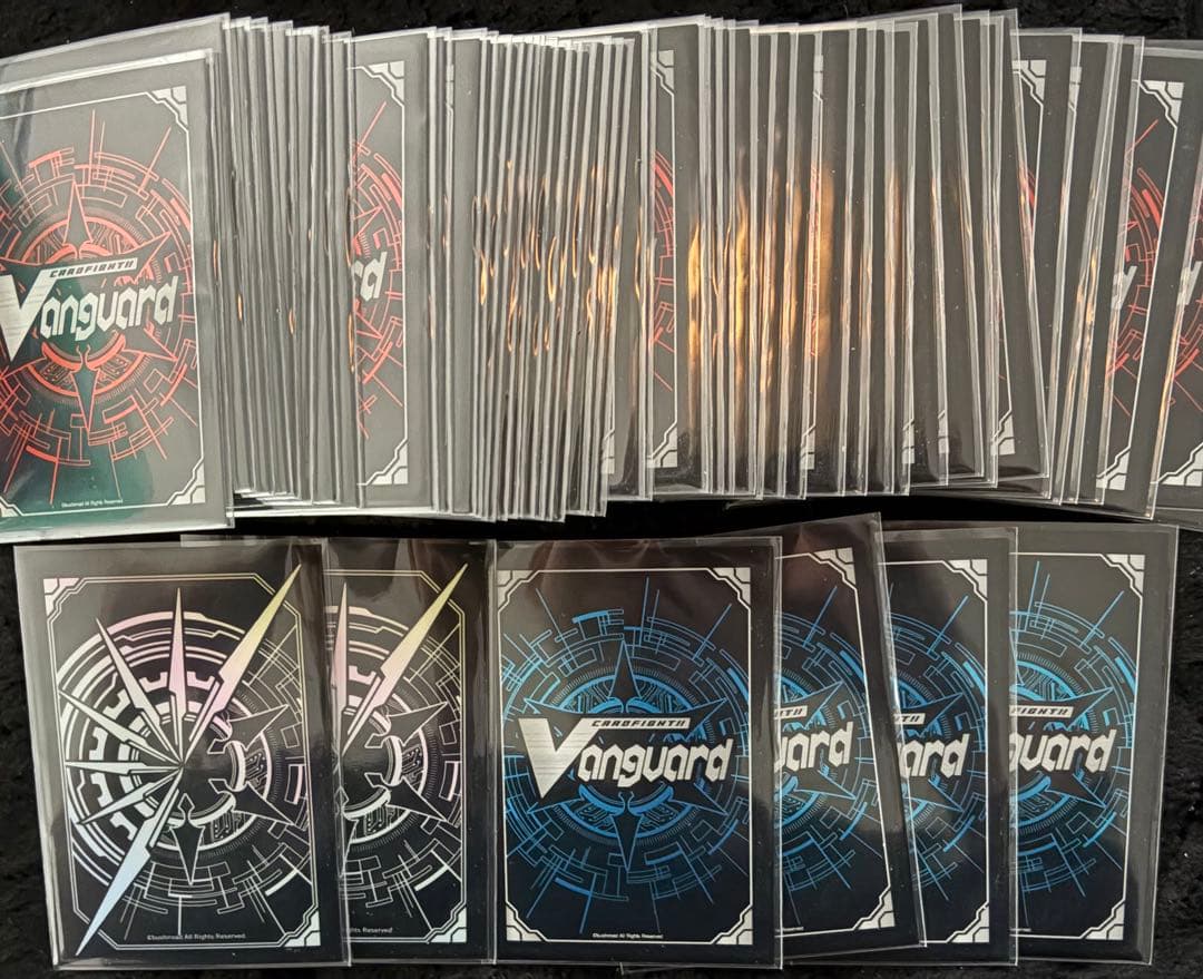 ヴァンガード　モンスターストライク　エル・堕天モード　デッキ　スリーブ付き