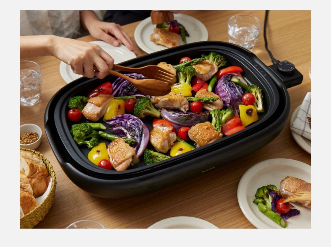 ☆新品未使用品☆パナソニック ホットプレート NF-HM310-K