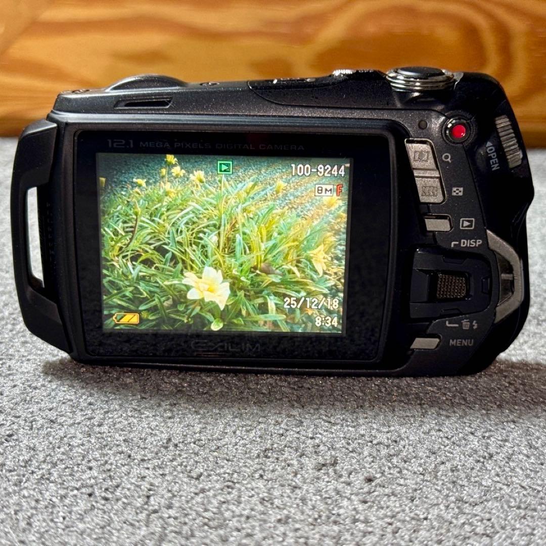 ☆動作OK CASIO EXILIM EX-G1 防水 バッテリー&メモリー付き