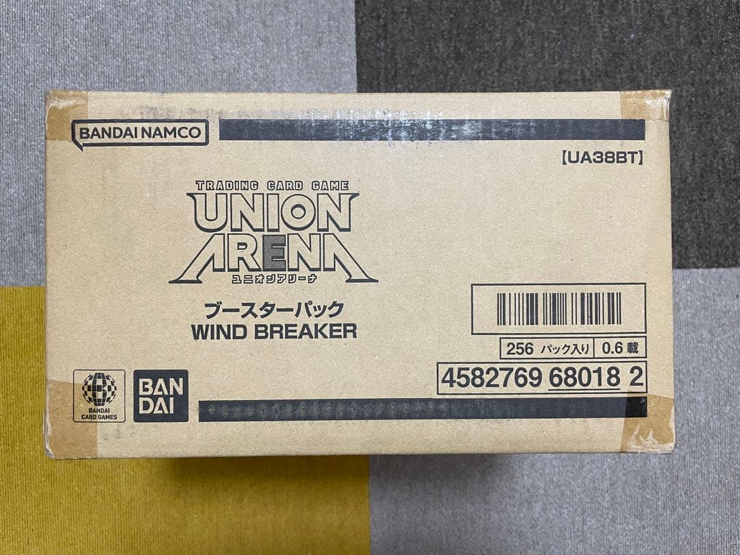 【新品】ユニオンアリーナ WIND BREAKER カートン1箱(16BOX)