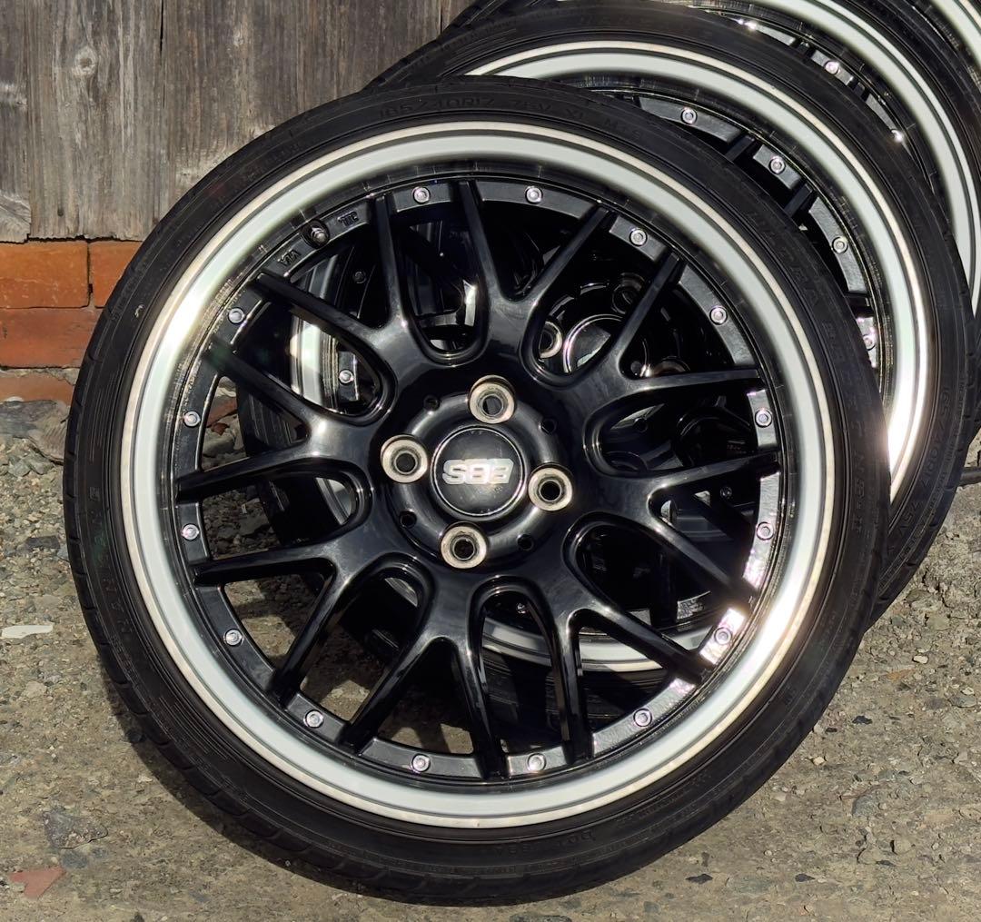 17インチ メッシュホイールセット ※BBSではありません。