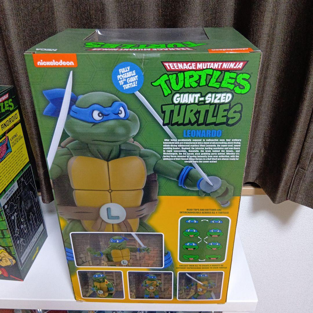 ネカ　ミュータントタートルズ　レオナルド　ジャイアントサイズ　TMNT NECA