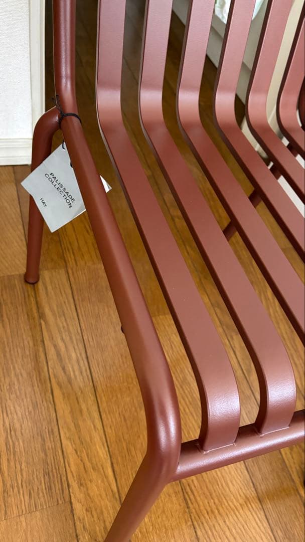 今週まで　HAY PALISSADE CHAIR アイアンレッド　パリサード