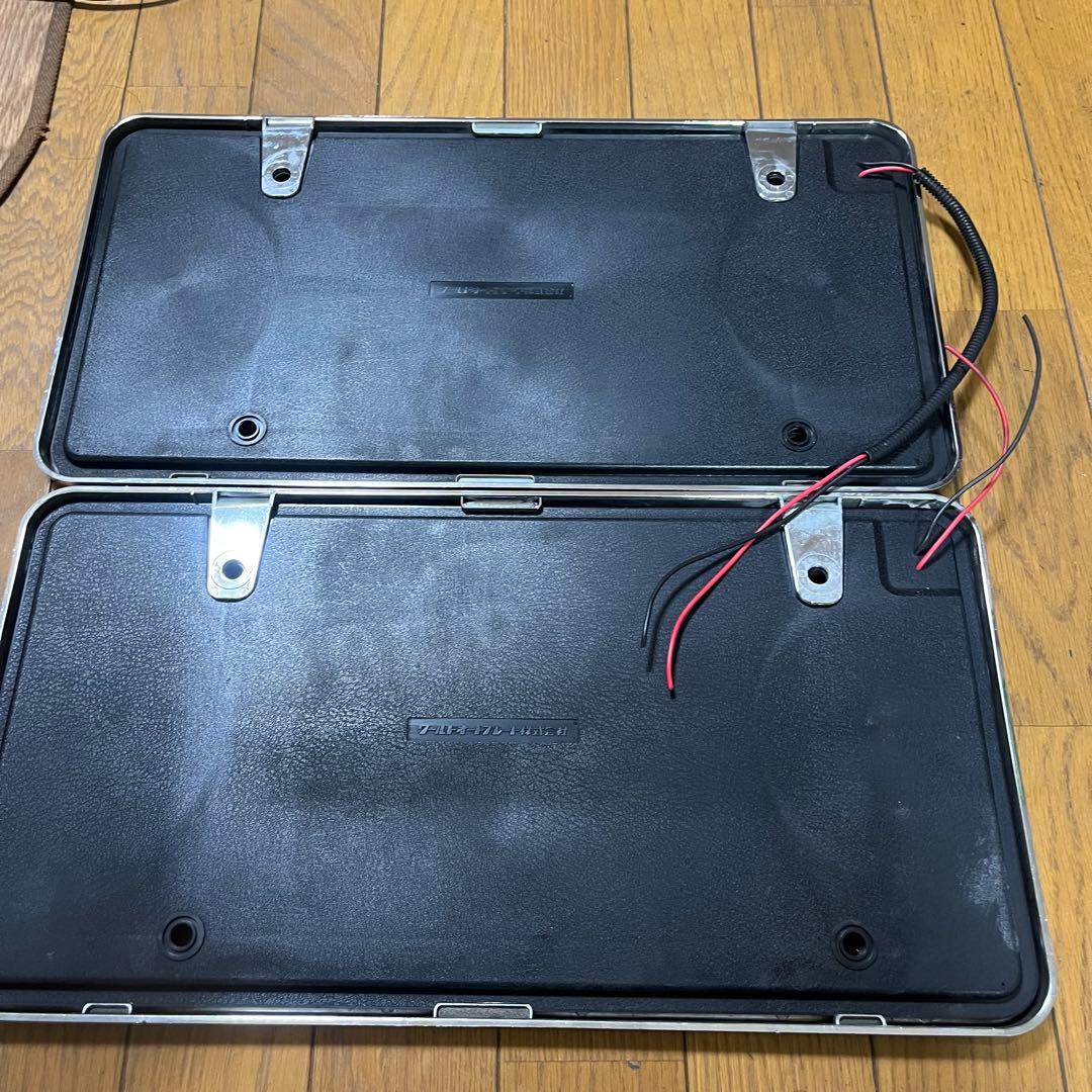中古★光るナンバープレート LED 光源 大型用