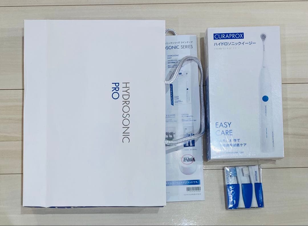 CURAPROX HYDROSONIC EASY 本体&替えブラシ2本