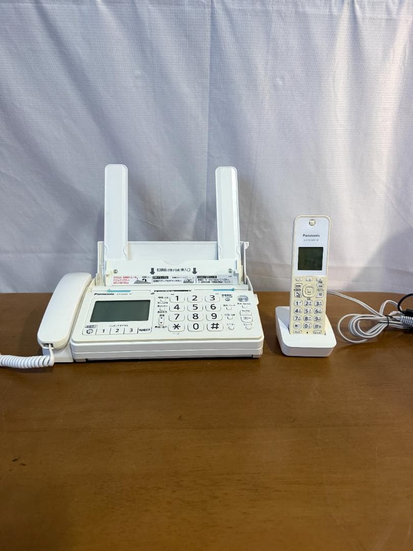 パナソニック デジタルコードレスFAX 子機1台付き KX-PD205DL-W