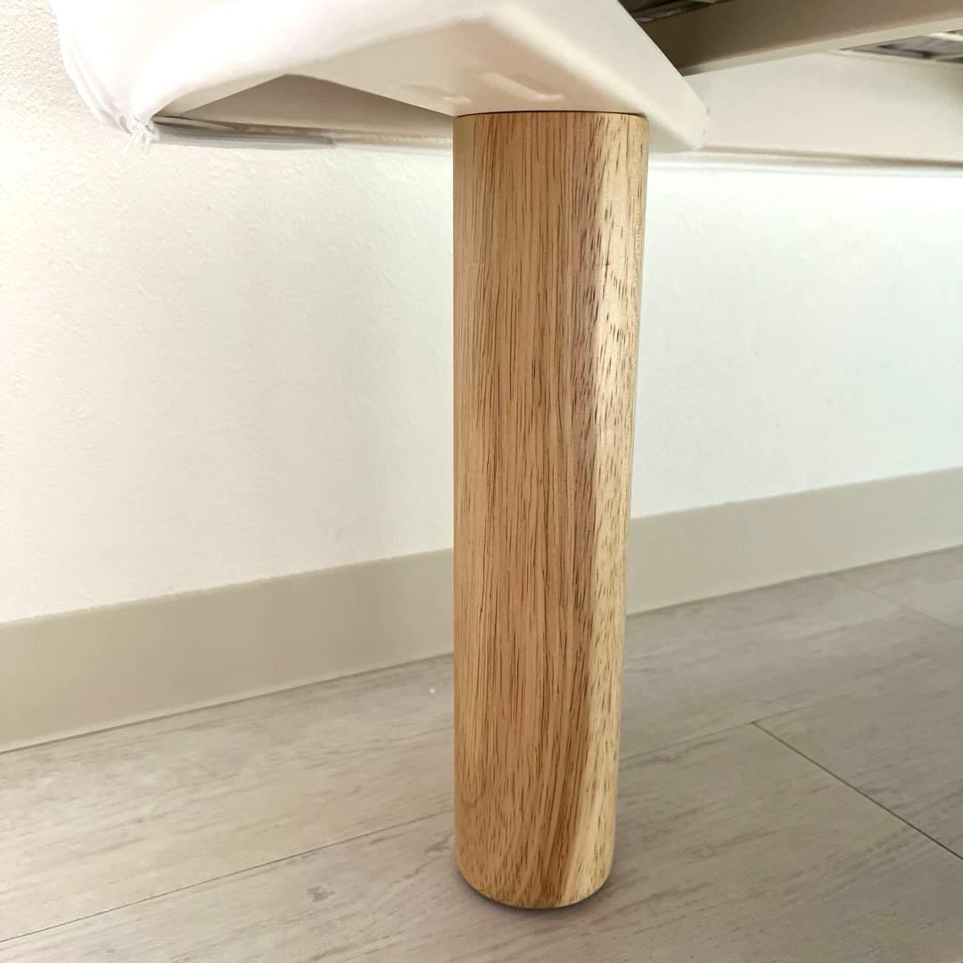 【美品】無印良品　脚付マットレス　シングルベット