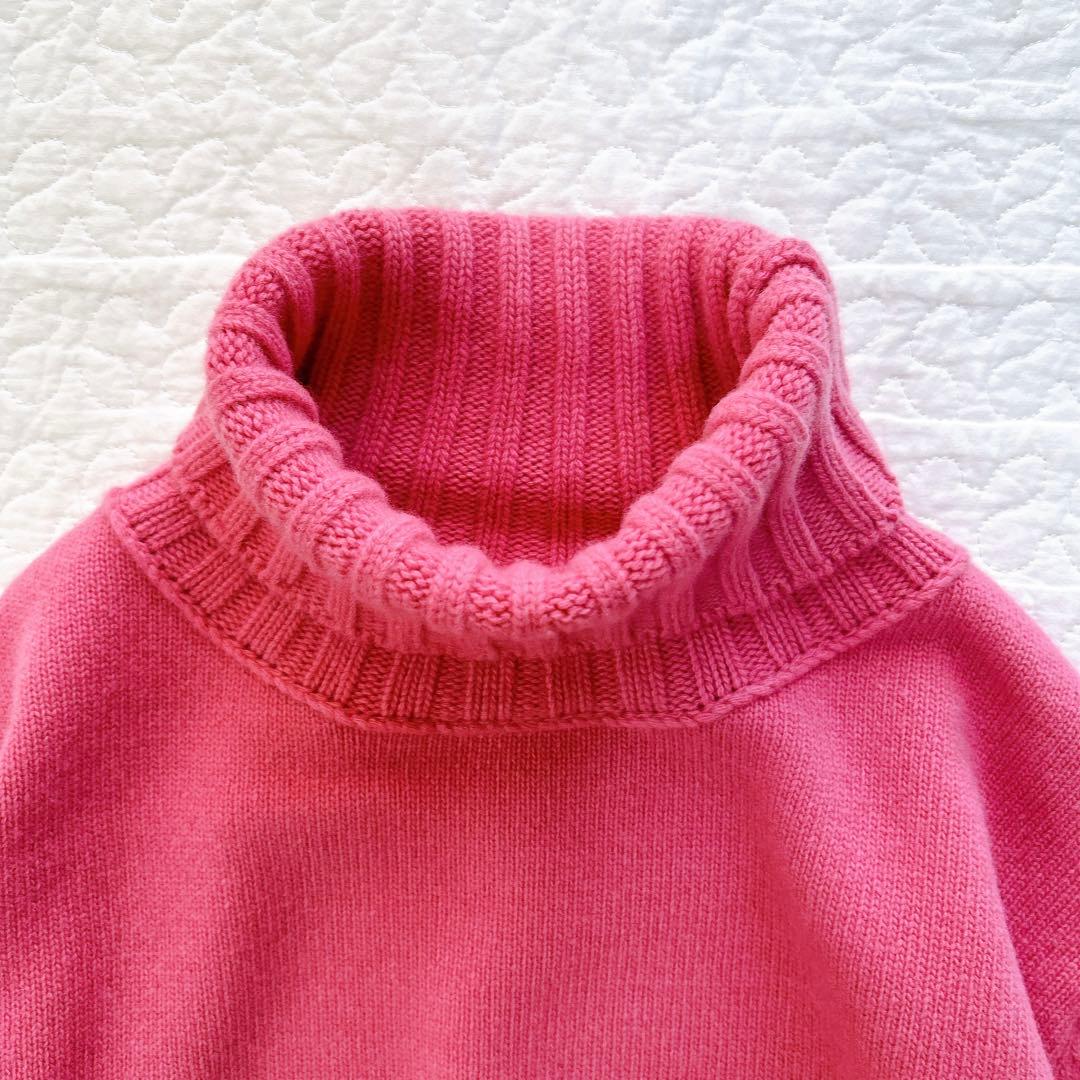 Deuxieme Classe JADEタートルニット ピンク 秋冬 ゆったり