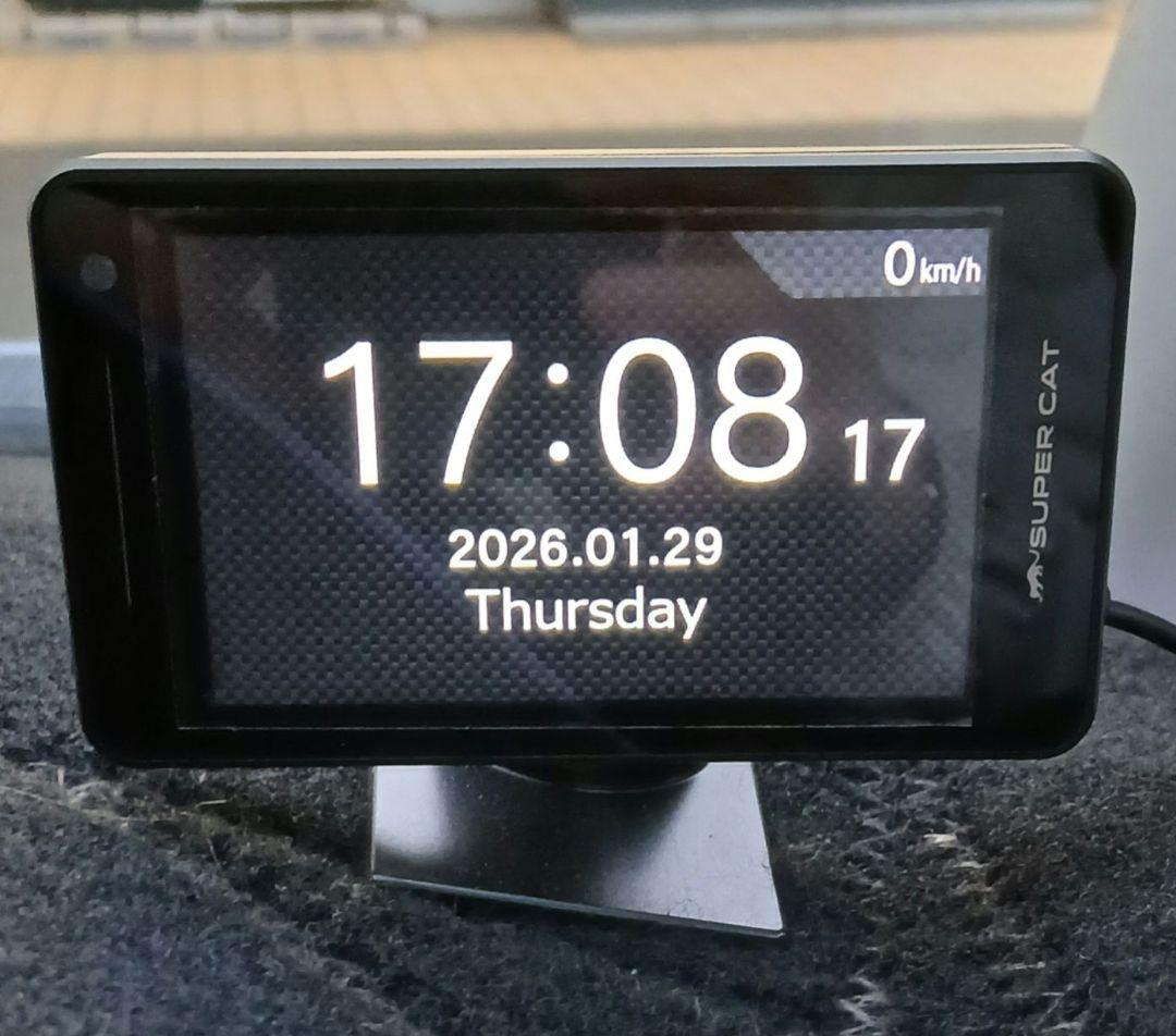 ユピテル A1000L 無線LAN搭載レーダー探知機　11月までメーカー保証あり