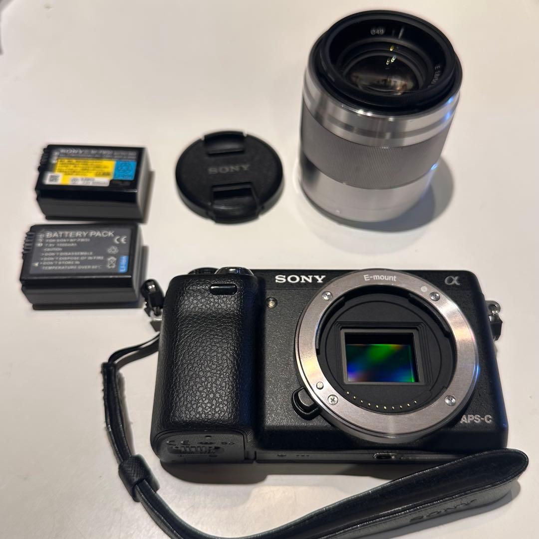 SONY α nex-6 ミラーレス一眼 sel50f18