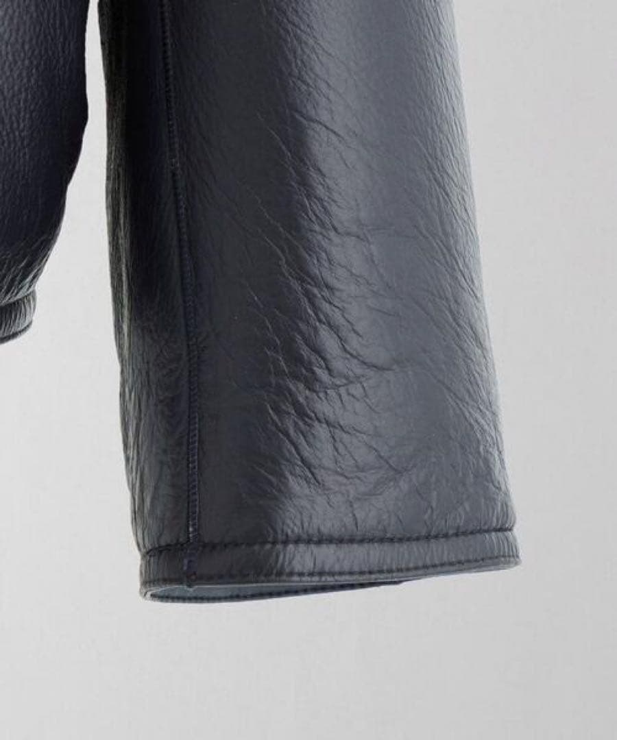 最終値下げ【未使用】値下げLOEFF ムートンレザージャケット　Lサイズ