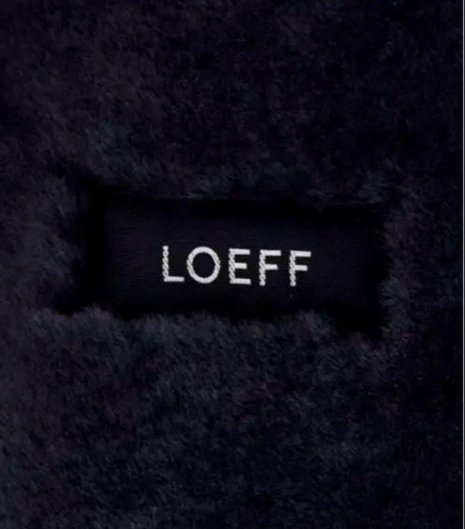 最終値下げ【未使用】値下げLOEFF ムートンレザージャケット　Lサイズ