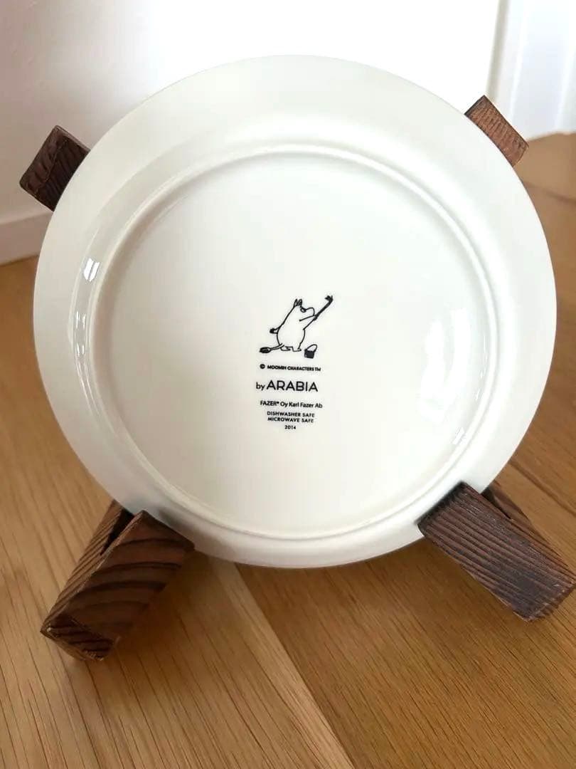 〈未使用〉ARABIA ムーミン コレクターズ プレート 2014 限定品