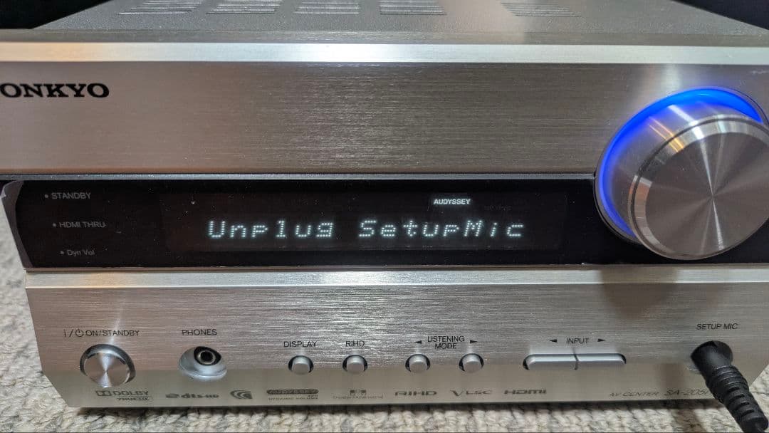 ONKYO SA-205HDX AVアンプ 美品 動作確認済み