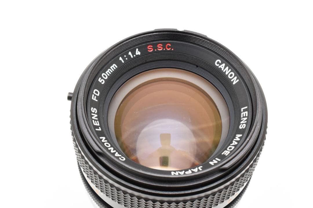 【良品】Canon FD 50mm f1.4 S.S.C. 単焦点 #E01